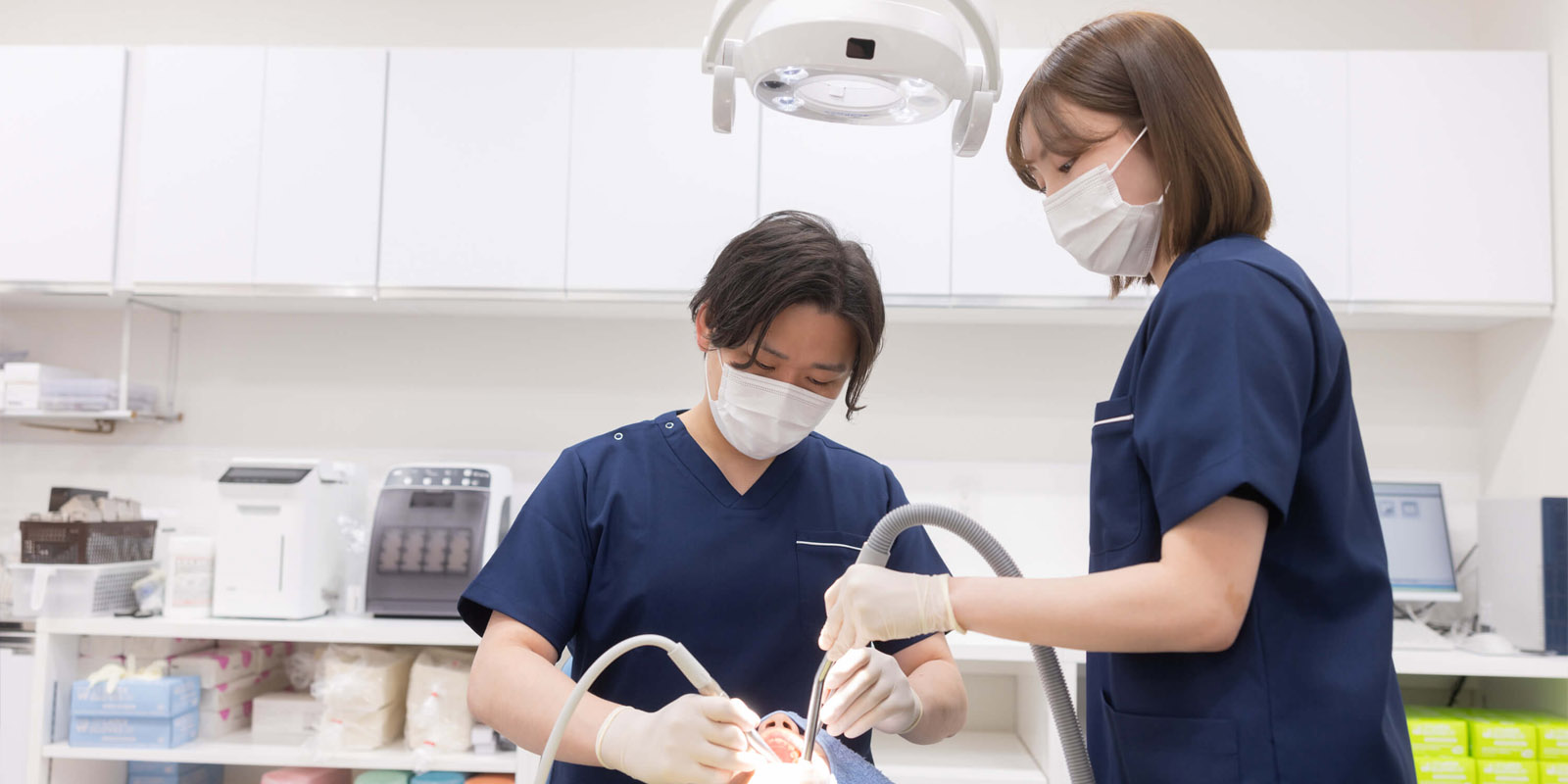 鎮静法による無痛治療の流れ