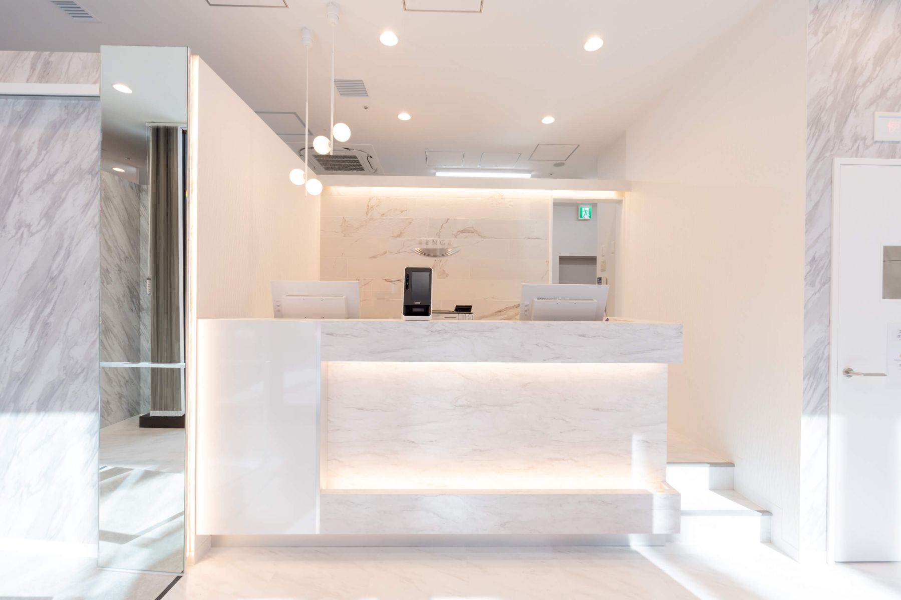 清潔感のある医院内