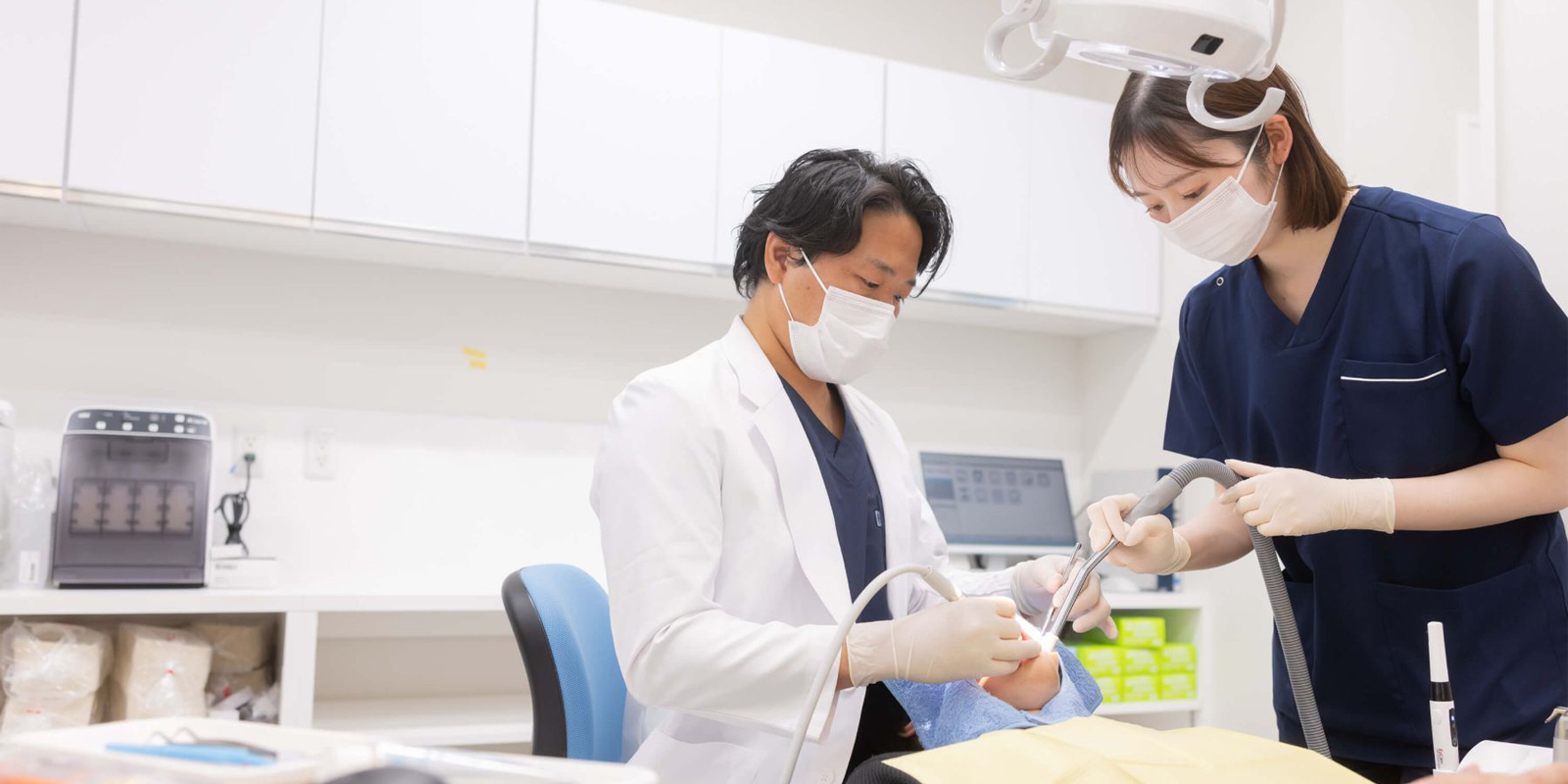 治療の痛みに対する医院の配慮について